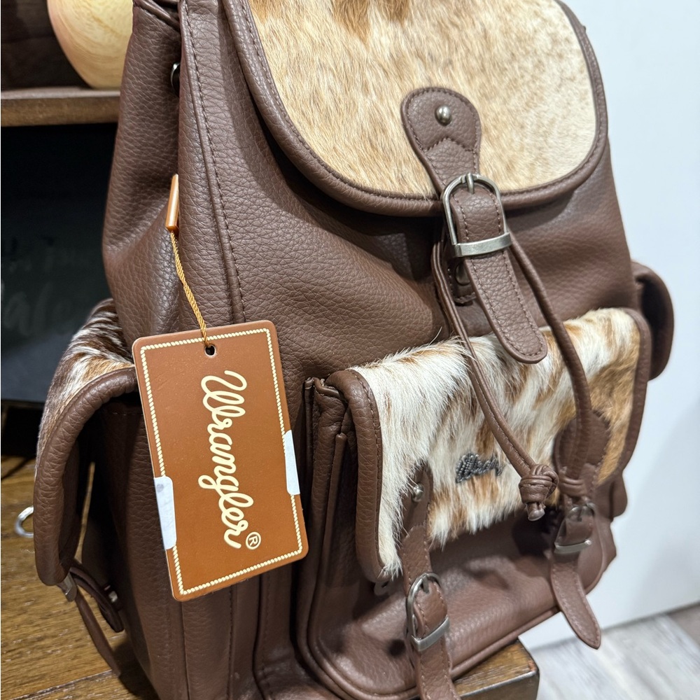 Wrangler Leather Backpack
